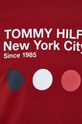 Tommy Hilfiger t-shirt bawełniany MW0MW29389.PPYX czerwony