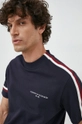 granatowy Tommy Hilfiger t-shirt bawełniany