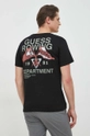 Βαμβακερό μπλουζάκι Guess  100% Βαμβάκι