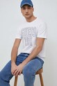 Guess t-shirt bawełniany regular biały M3RI14.K8FQ4