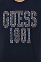 Guess t-shirt bawełniany M3RI14.K8FQ4 granatowy
