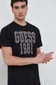 Бавовняна футболка Guess regular чорний M3RI14.K8FQ4