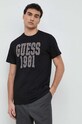 Бавовняна футболка Guess чорний M3RI14.K8FQ4