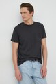 Guess tricou din bumbac negru M3RI30.KBL31