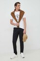 Guess t-shirt bawełniany M3RI69.KBDK0 biały SS23