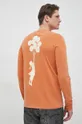 Βαμβακερή μπλούζα με μακριά μανίκια Guess x Banksy  100% Βαμβάκι