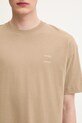 Samsoe Samsoe t-shirt bawełniany JOEL beżowy M22300126