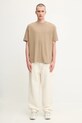 Samsoe Samsoe t-shirt bawełniany JOEL M22300126 beżowy