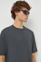 Samsoe Samsoe t-shirt bawełniany JOEL szary M22300126