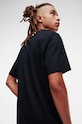 Хлопковая футболка Karl Lagerfeld Jeans 231D1706 чёрный AA00