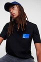 Бавовняна футболка Karl Lagerfeld Jeans 231D1706 чорний
