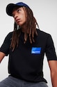 Хлопковая футболка Karl Lagerfeld Jeans 231D1706 чёрный