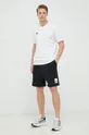 adidas Performance t-shirt in cotone bianco