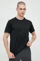 czarny adidas Performance t-shirt do biegania Designed for Running Męski