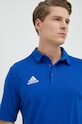 adidas Performance polo treningowe Entrada 22 niebieski HG6285