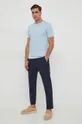 Polo Ralph Lauren t-shirt in cotone blu