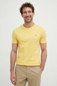 Polo Ralph Lauren t-shirt bawełniany żółty 710671438