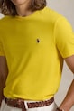 Бавовняна футболка Polo Ralph Lauren жовтий 710671438