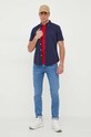 Polo Ralph Lauren t-shirt bawełniany 710671438 czerwony SS25