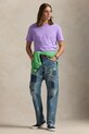 Îmbrăcăminte Polo Ralph Lauren tricou din bumbac 710671438 violet