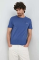 tmavomodrá Bavlnené tričko Polo Ralph Lauren