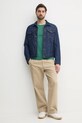 Βαμβακερό μπλουζάκι Polo Ralph Lauren 710671438 πράσινο SS25
