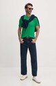 Polo Ralph Lauren tricou din bumbac 710671438 verde SS25