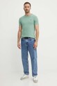 Polo Ralph Lauren t-shirt bawełniany 710671438 zielony AW25