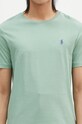 Бавовняна футболка Polo Ralph Lauren зелений 710671438
