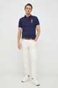 Polo Ralph Lauren polo bawełniane 710853312 granatowy SS24