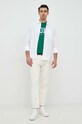 Βαμβακερό μπλουζάκι Polo Ralph Lauren 710890804 πράσινο SS23