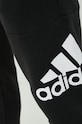 adidas spodnie dresowe bawełniane Essentials czarny HA4342