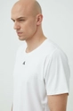 biały adidas Performance t-shirt treningowy Techfit