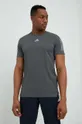 siva Majica kratkih rukava za trčanje adidas Performance Own the Run Muški