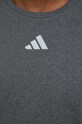 Бігова футболка adidas Performance Own the Run HR6617 сірий