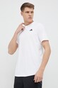 adidas Performance tricou de antrenament Club uni alb HS3261