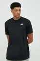 czarny adidas Performance t-shirt treningowy Club