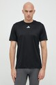 adidas Performance t-shirt treningowy HIIT Base IB7915 czarny SS23