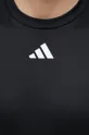 czarny adidas Performance t-shirt treningowy HIIT Base