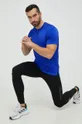 Kratka majica za vadbo adidas Performance HIIT Base modra