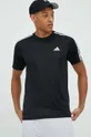 crna Majica kratkih rukava za trening adidas Performance Train Essentials