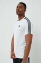 adidas Performance tricou de antrenament Train Essentials imprimeu alb IB8151