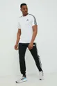 adidas Performance t-shirt treningowy Training Essentials biały