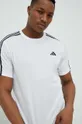 biela Tréningové tričko adidas Performance Training Essentials