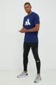 Kratka majica za vadbo adidas Performance Training Essentials mornarsko modra