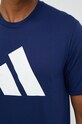 Adidas Performance tricou de antrenament Training Essentials IB8275 bleumarin