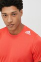 Adidas Performance tricou de alergare Designed 4 Running rosu IB8940