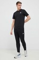 Памучна тениска adidas IC9282 черен SS23