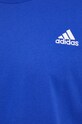 adidas t-shirt bawełniany IC9284 niebieski