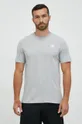 sivá Bavlnené tričko adidas Pánsky